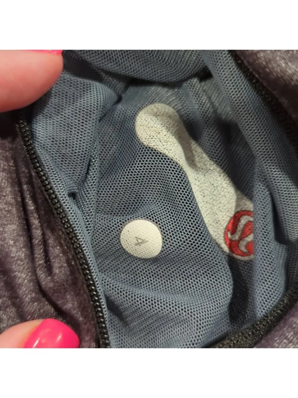 Lululemon Stride Jacket Heathered Wren / Grey